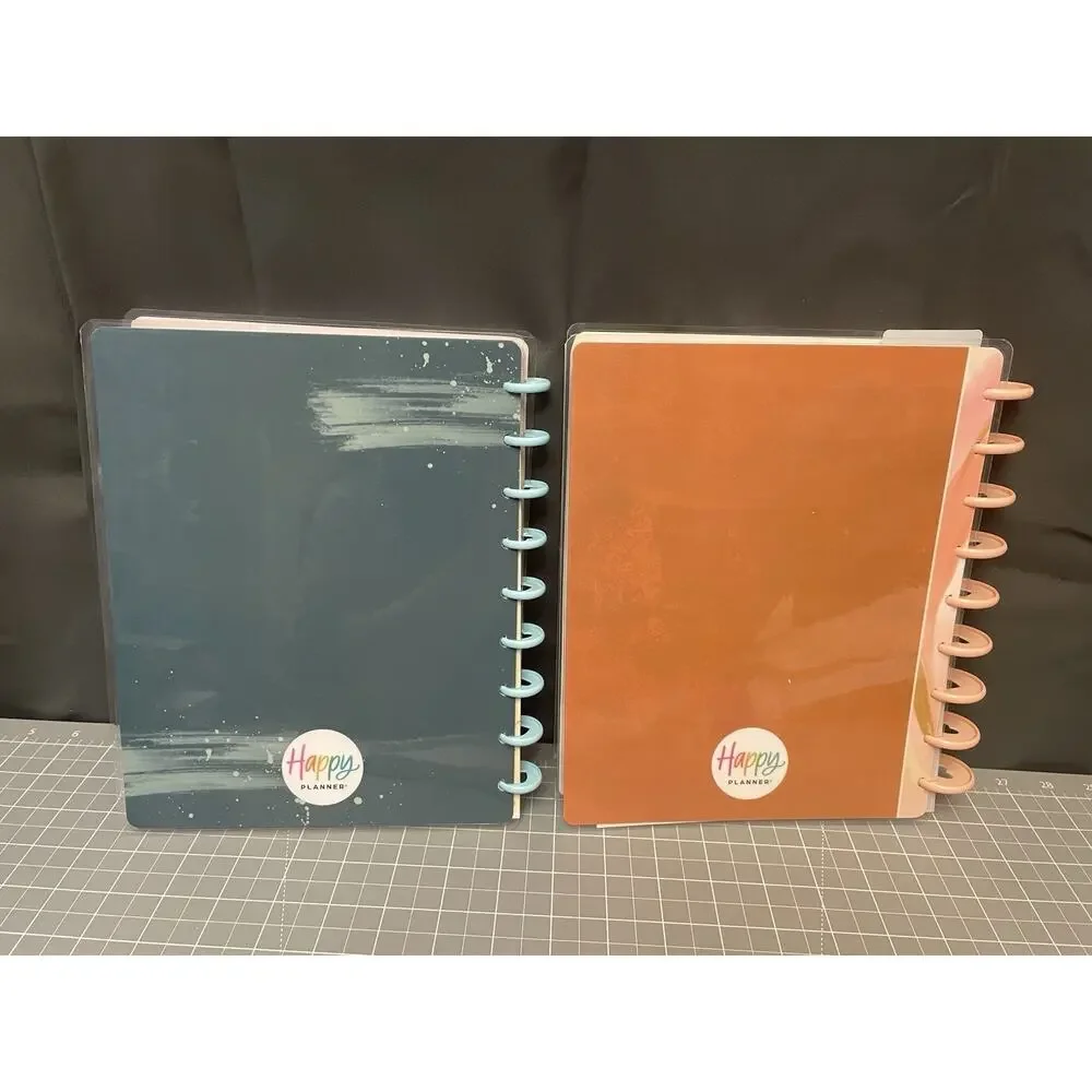 Happy Planner Classic Neutral w/6mo Vertical Checklist Layout & Faith Notebook